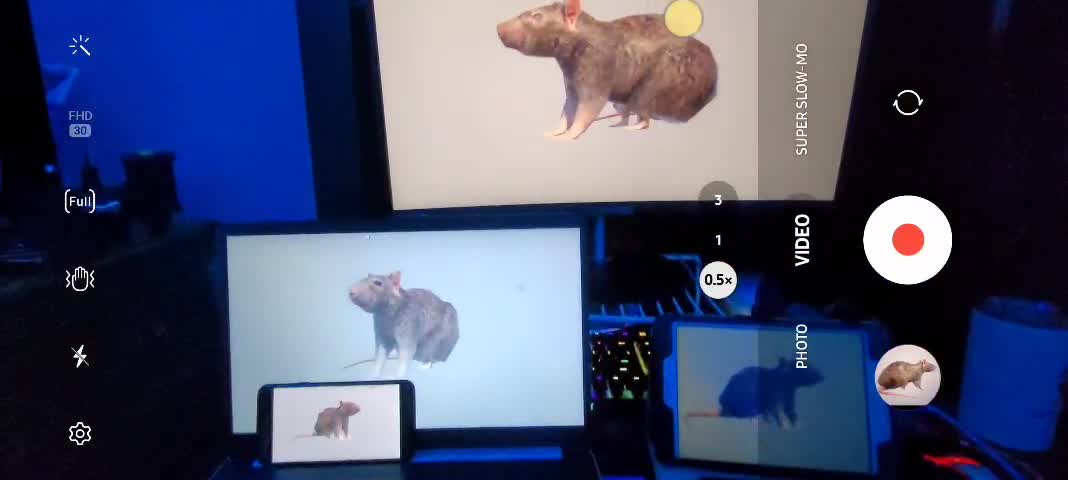 Dev Test: AI video + rats